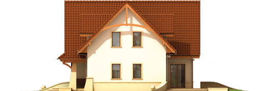 Hely G2 - Projekt domu Helka G2 - elewacja prawa