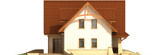 Hely G2 - Projekt domu Helka G2 - elewacja prawa