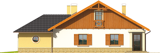 Miriam G2 - Projekt domu Miriam G2 - elewacja lewa