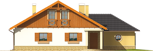 Miriam G2 - Projekt domu Miriam G2 - elewacja prawa