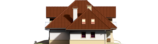 Henry G1 - Projekty domów ARCHIPELAG - Henry G1 - elewacja prawa