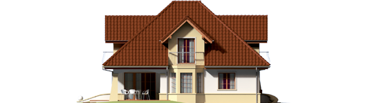 Henry G1 - Projekty domów ARCHIPELAG - Henry G1 - elewacja lewa