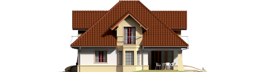 Henry G1 - Projekty domów ARCHIPELAG - Henry G1 - elewacja lewa