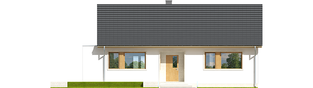 Projekt domu Emi ENERGO PLUS - elewacja frontowa