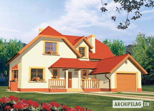 House plan - Marlen G1 (with basement)