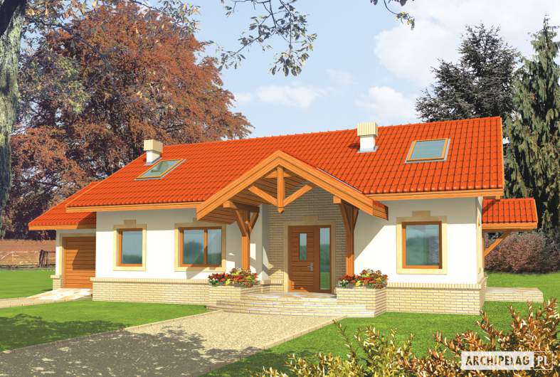 Projekt domu Marcysia G1 - 