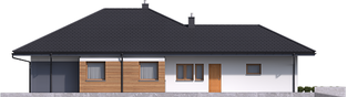 Projekt domu Tanita G2 - elewacja lewa