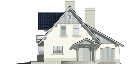 Joli G1 - Projekt domu Jola G1 - elewacja frontowa