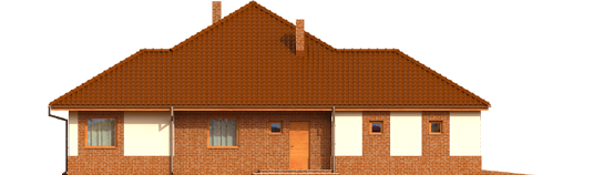 Marius G2 - Projekty domów ARCHIPELAG - Mariusz G2 - elewacja prawa