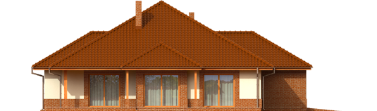 Marius G2 - Projekty domów ARCHIPELAG - Mariusz G2 - elewacja lewa