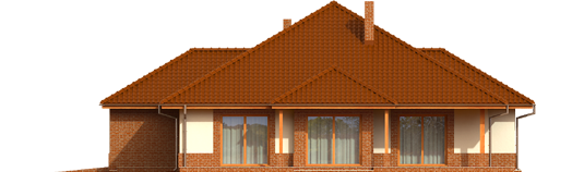 Marius G2 - Projekty domów ARCHIPELAG - Mariusz G2 - elewacja lewa