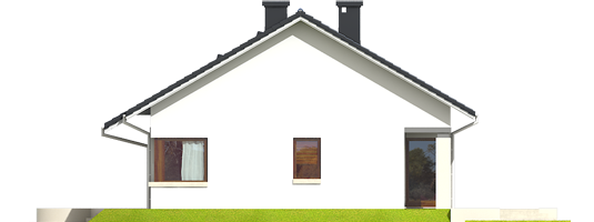 Tori III - Projekt domu Tori III - elewacja lewa