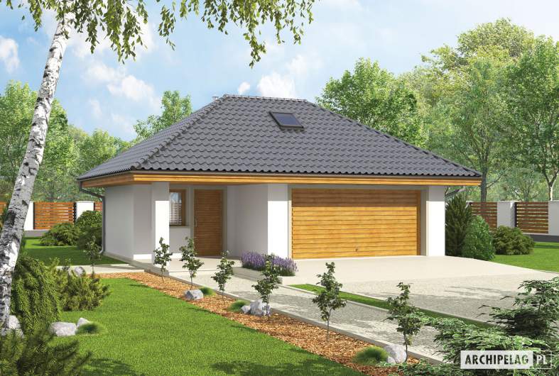 Projekt domu Garaż G20 - Projekt Garażu G20 - wizualizacja frontowa