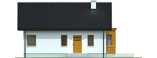 Elmo II ENERGO - Projekt domu Elmo II ENERGO - elewacja frontowa