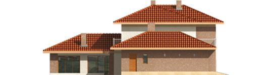 Margarita - Projekt domu Margarita G2 - elewacja prawa