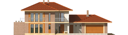 Margarita - Projekt domu Margarita G2 - elewacja frontowa