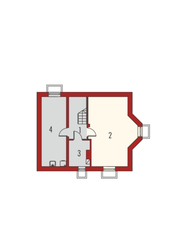 Megi (z piwnicą): Piwnica