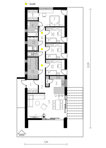 d21-2 (wersja C): Piętro I