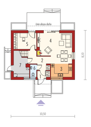 E1 II ECONOMIC (wersja A): Parter