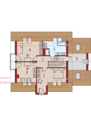 E5 G1 ECONOMIC (wersja A): Poddasze