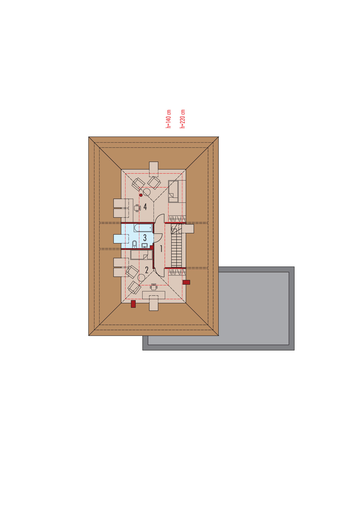 Daniel XI G2: Poddasze