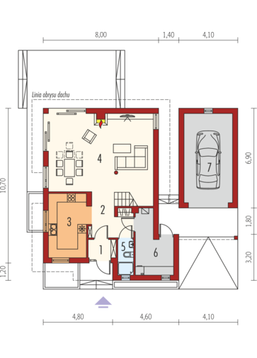 Tiago G1 (wersja A): Parter