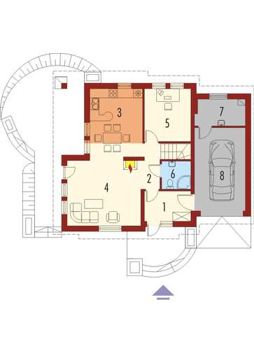 Śnieżynka IV G1: Parter