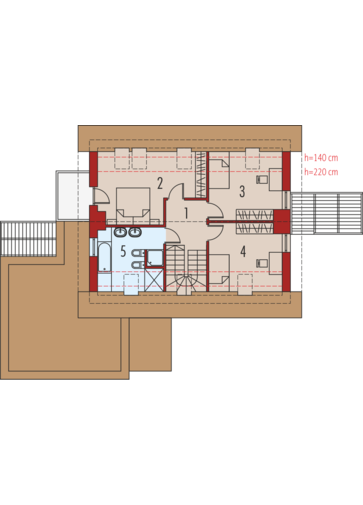 Tobiasz II G2 MULTI-COMFORT: Poddasze