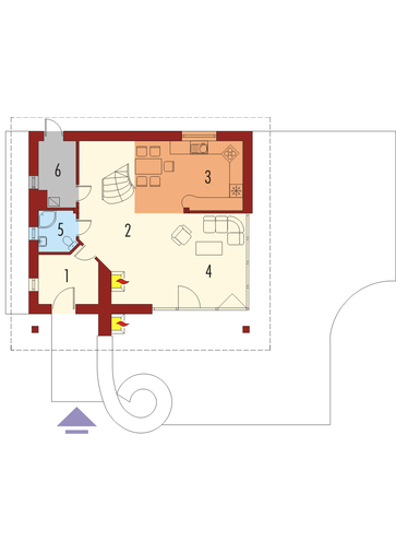 Konstancja (mała): Parter
