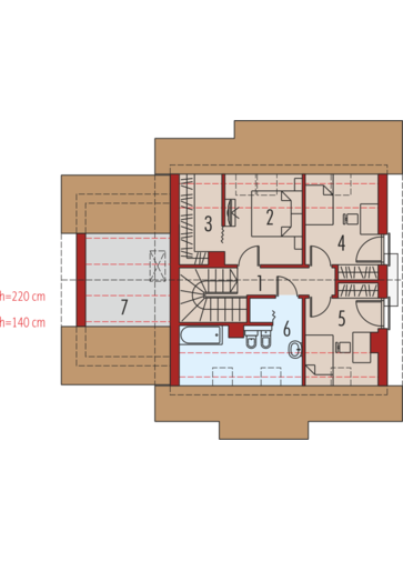 Morena II G1: Poddasze