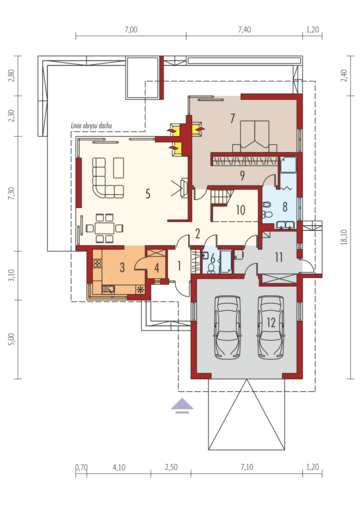 Teo (mały) G2: Parter
