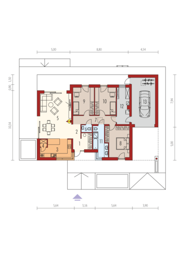 Mini 4 G1 MODERN: Parter