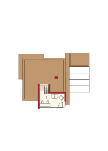 EX 10 II (z wiatą) ENERGO PLUS: Antresola