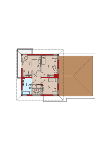 Rodrigo II G2: Piętro I