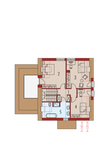 Pedro II G1 ENERGO PLUS: Poddasze