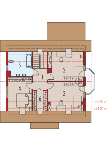 Aga II G1: Poddasze