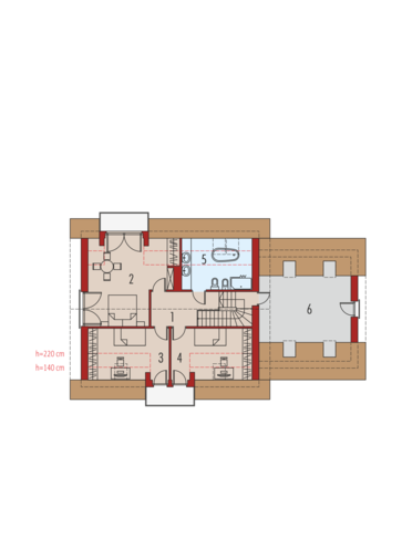 Amaranta G2 MULTI-COMFORT: Poddasze