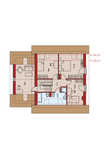 E3 II G1 ECONOMIC (wersja A): Poddasze
