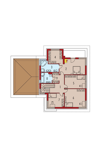 Diego II G2: Piętro I