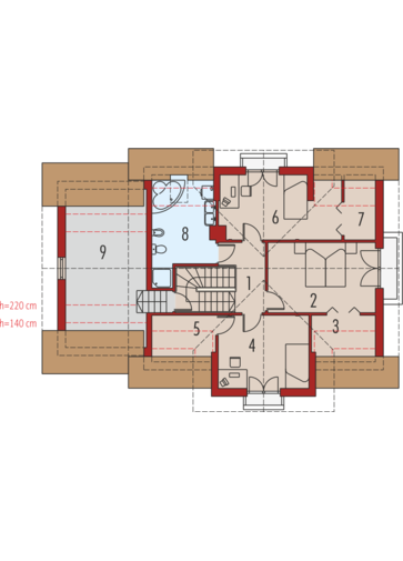 Andrzej II G1: Poddasze