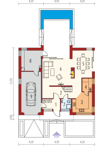 EX 9 G1 (wersja A) ENERGO PLUS: Parter