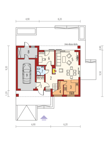 E4 G1 (wersja A) MULTI-COMFORT: Parter