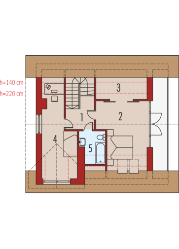 Konstancja (mała): Poddasze