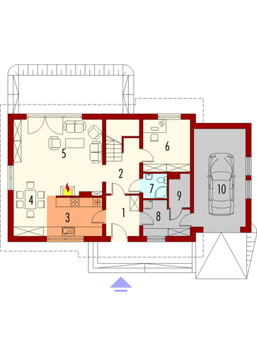 Bogumiła G1: Parter