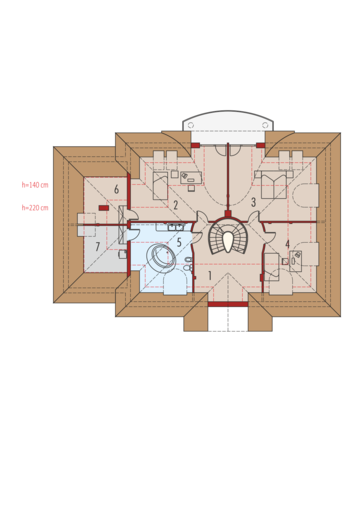 Radomiła G1: Poddasze