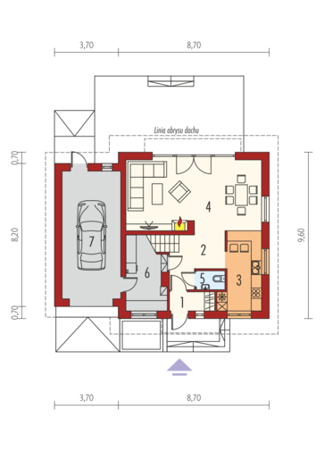 E3 II G1 ECONOMIC (wersja A): Parter