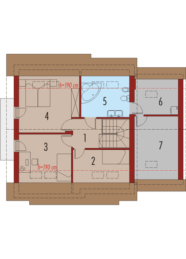 Śnieżynka IV G1: Poddasze