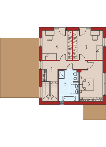 EX 12 (z wiatą) ENERGO PLUS: Piętro I