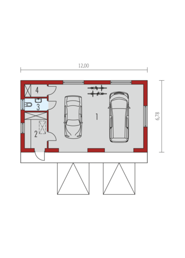 Garaż G22 01: Parter
