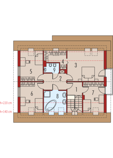 Pablo II G1 MULTI-COMFORT: Poddasze